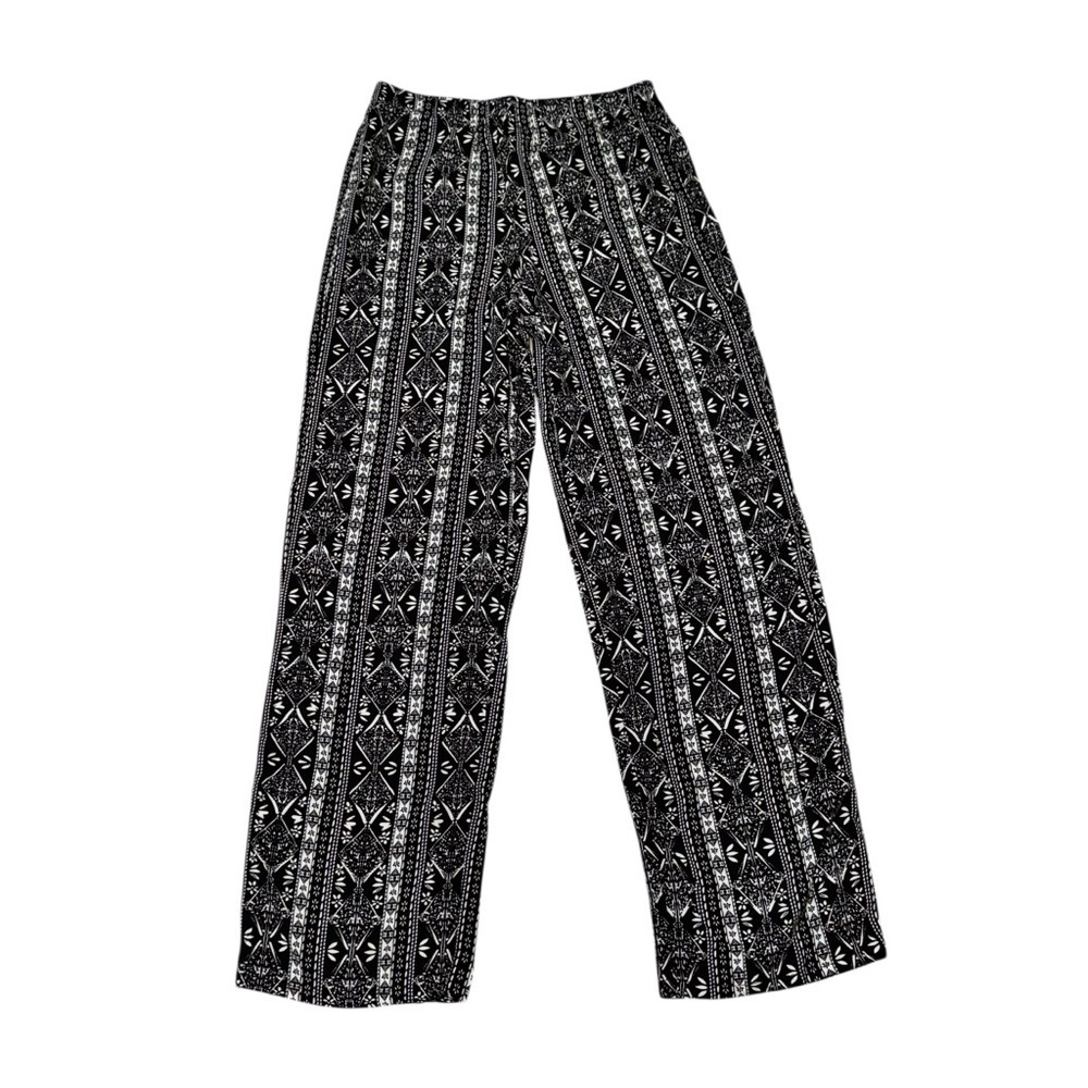 Pink Republic Women's S Small Pull on Pants Boho Elastic Waist Lightweight